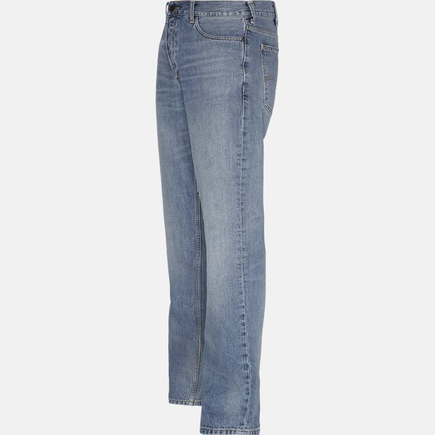 Carhartt WIP Jeans MARLOW I023029. BLUE WORN BLEACHED
